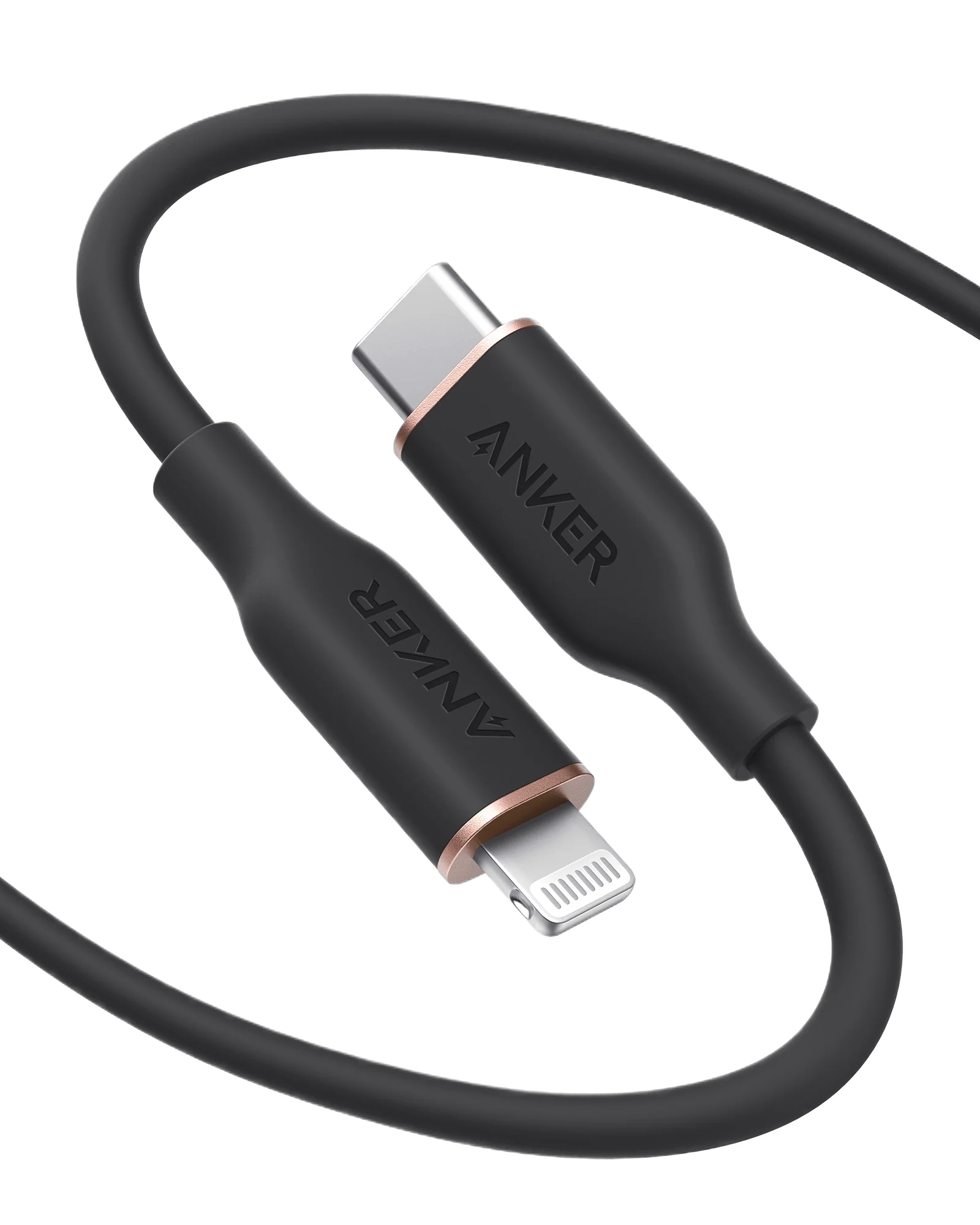Anker 641 USB-C to Lightning Cable (Flow, 3 ft Silicone) - Image 31