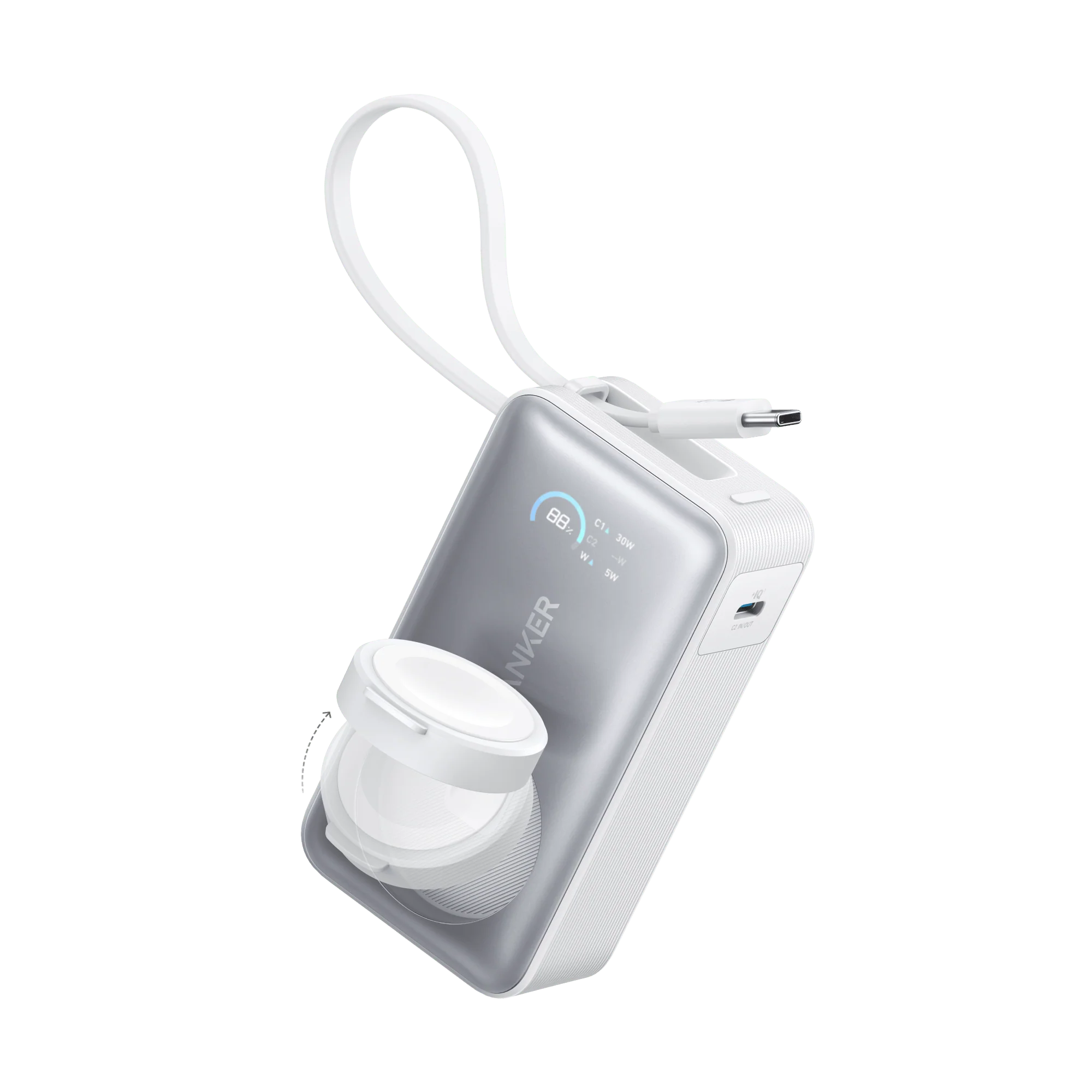Anker MagGo Power Bank (10K, 35W, For Apple Watch) - Image 7