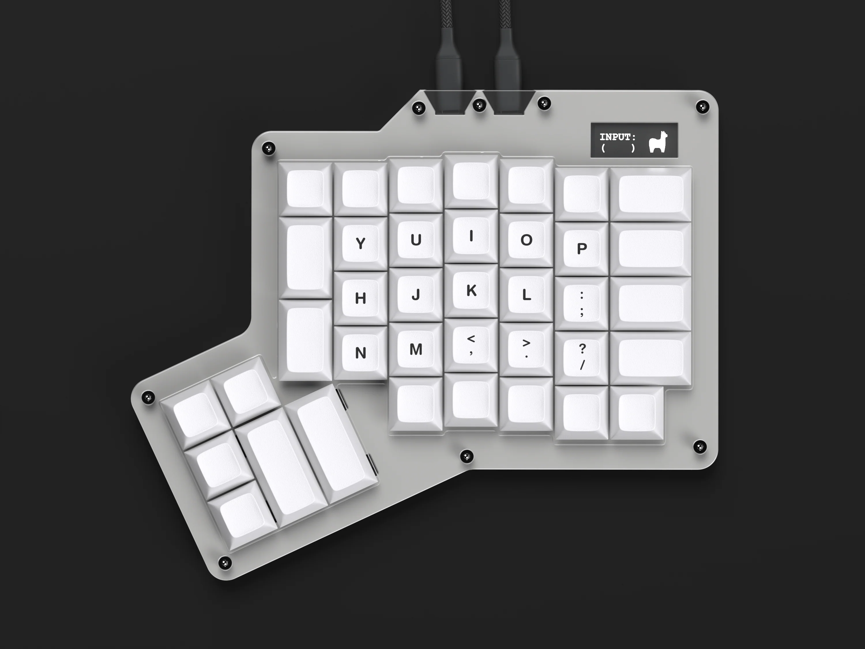 ErgoDox 76 "Hot Dox" V2 Mechanical Keyboard - Image 4