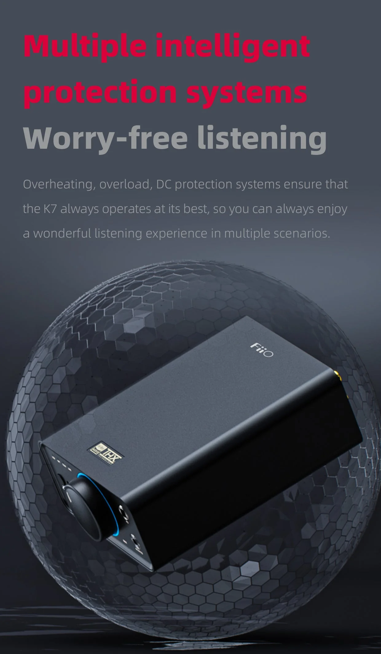 FiiO K7 Balanced Headphone DAC/Amp (Apos Certified) - Image 9