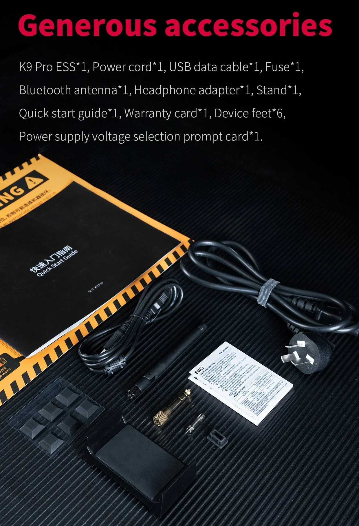 FiiO K9 PRO Desktop DAC/Amp (Apos Certified) - Image 27