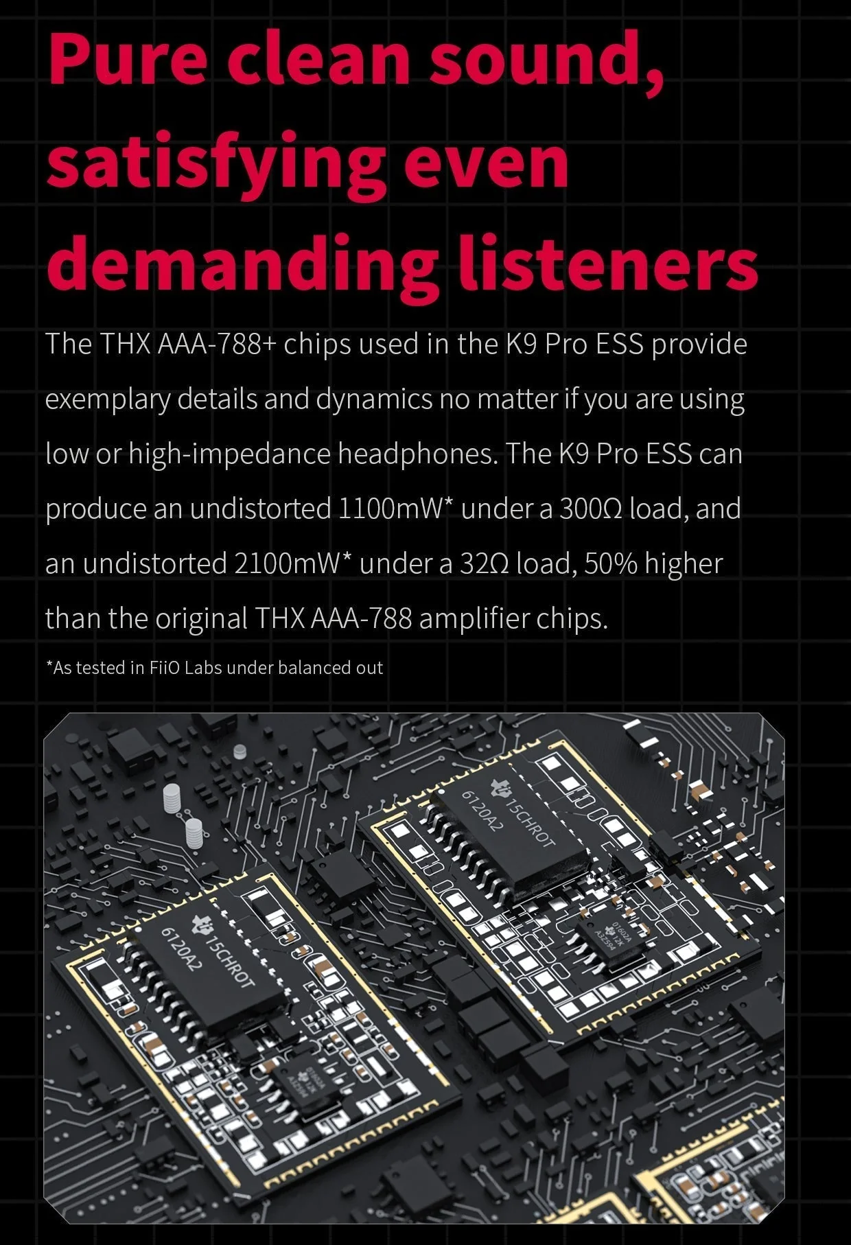 FiiO K9 PRO Desktop DAC/Amp (Apos Certified) - Image 6