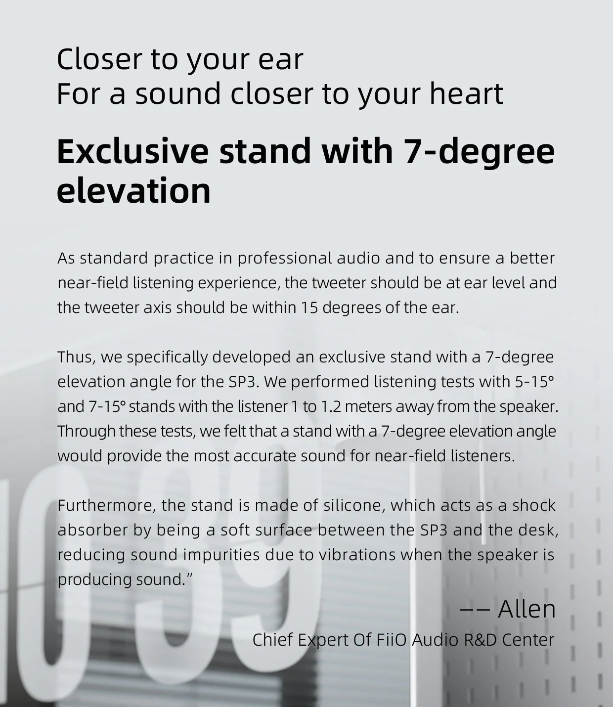 FiiO SP3 High Fidelity Active Desktop Speakers (Apos Certified) - Image 19