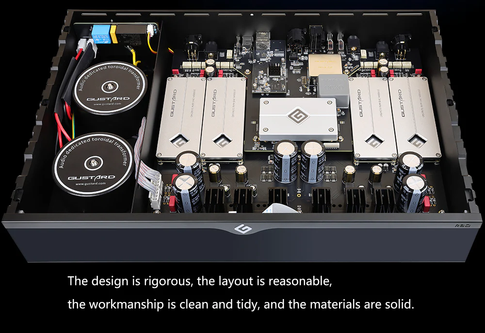 GUSTARD R30 Fully-Discrete R2R Network Streaming DAC - Image 9