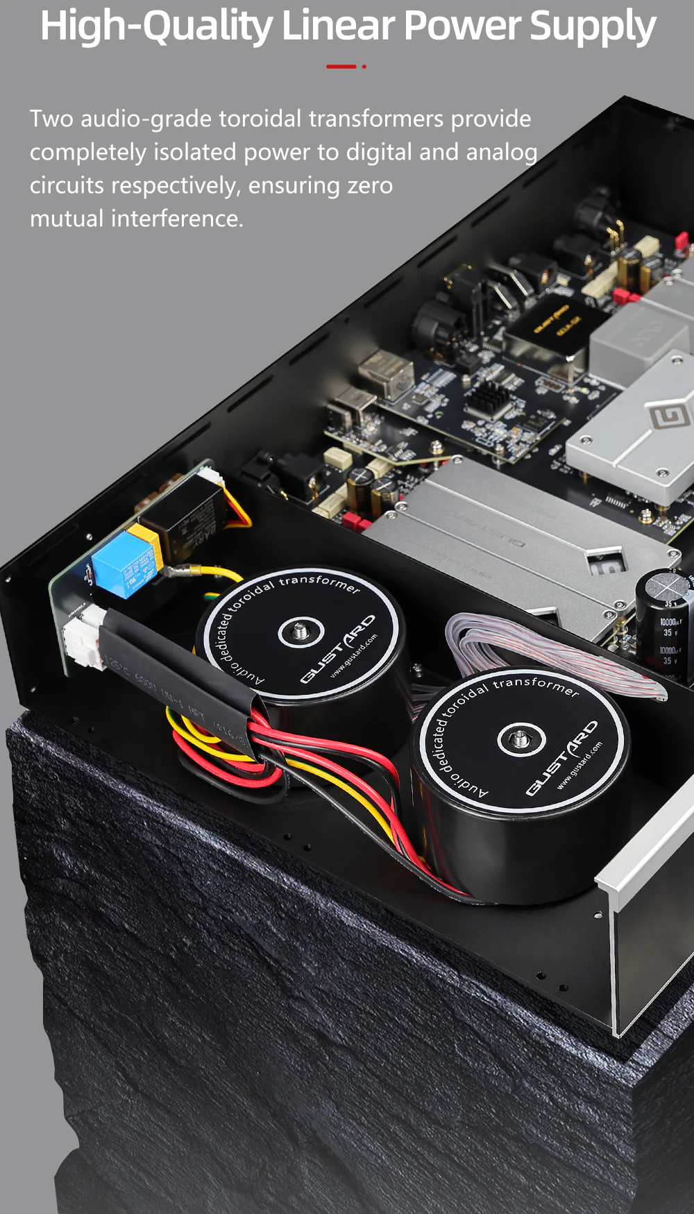 GUSTARD R30 Fully-Discrete R2R Network Streaming DAC - Image 21