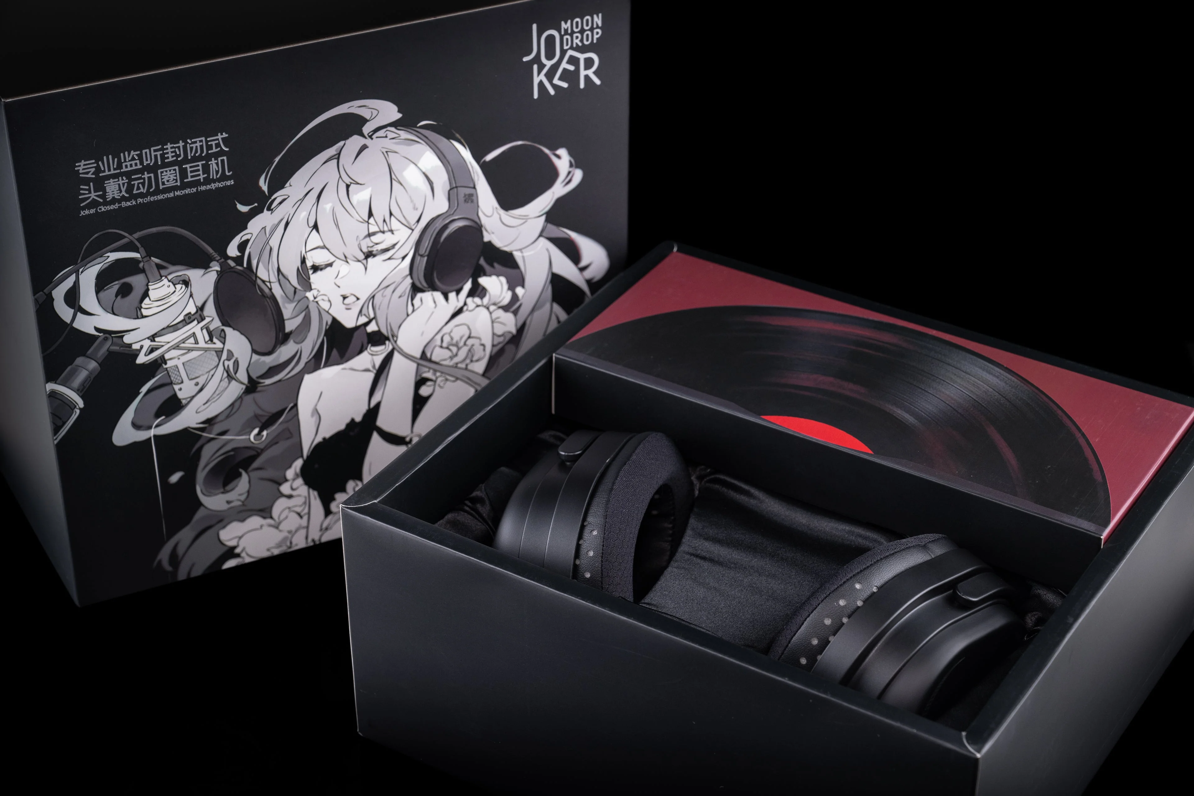Moondrop Joker Professional Monitoring Closed-Back Dynamic Driver Full-Sized Headphones (Apos Certified) - Image 14