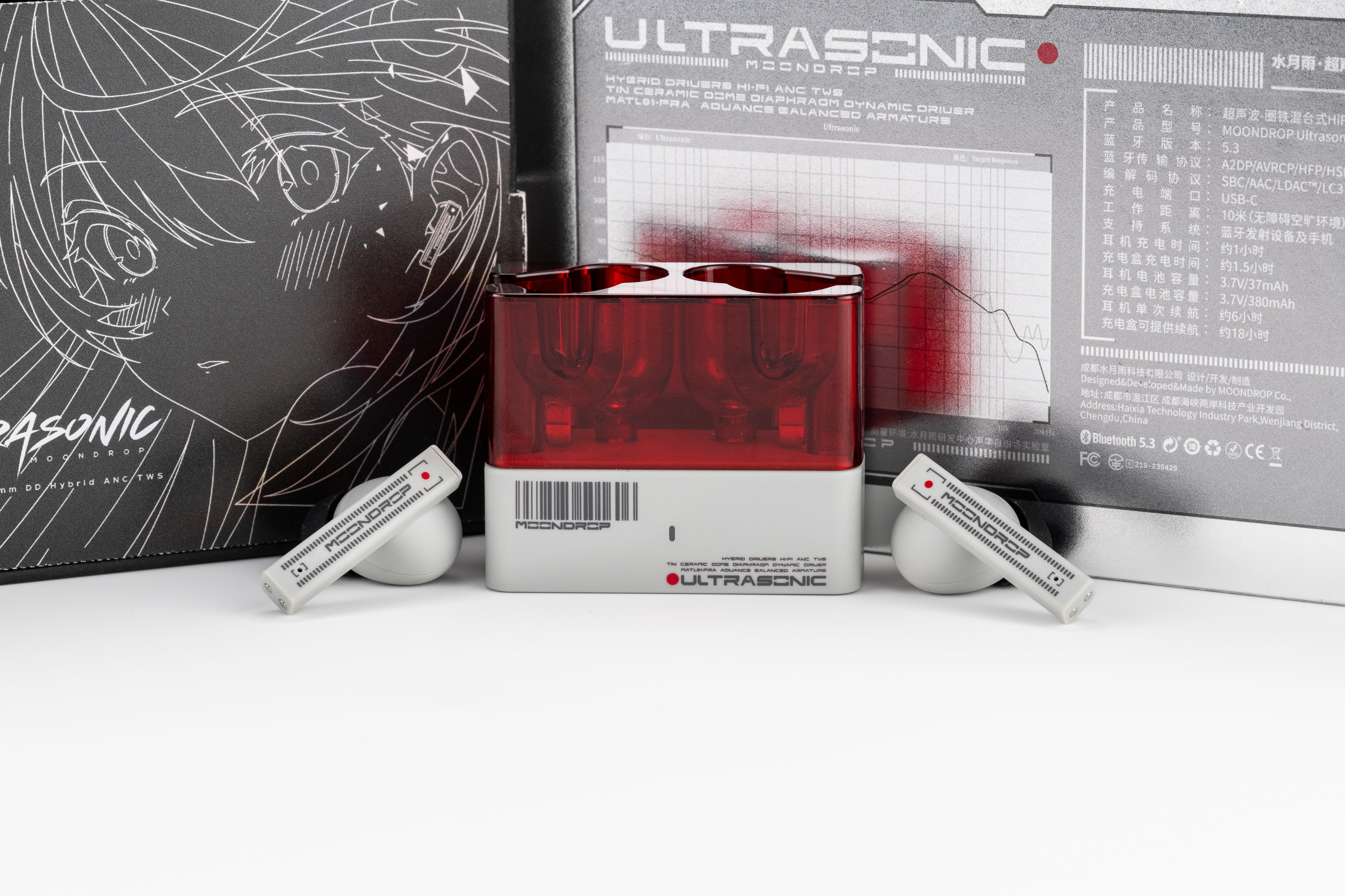 MOONDROP Ultrasonic Hybrid ANC IEMs In-Ear Monitors (Apos Certified) - Image 31