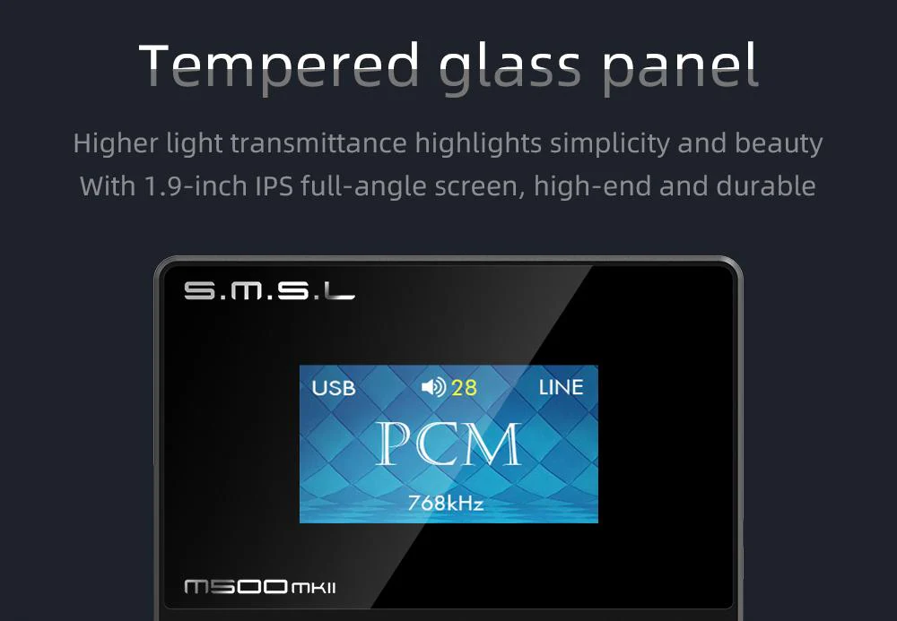 SMSL M500 Mk2 Bluetooth DAC/ Amp (Apos Certified) - Image 9