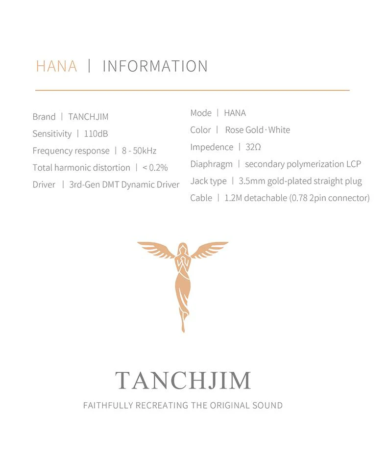 Tanchjim HANA 2021 In-Ear Monitor (IEM) Earphone (Apos Certified) - Image 9