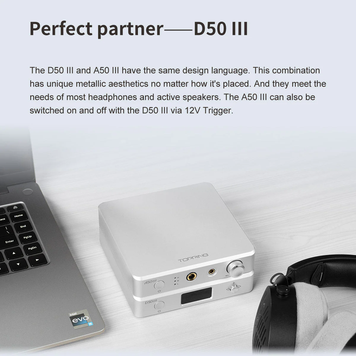 TOPPING A50 III Desktop Headphone Amp (Apos Certified) - Image 14