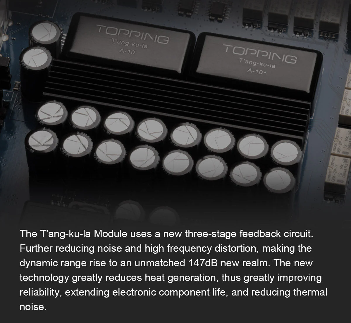 TOPPING A70 Pro Fully Balanced Headphone Amplifier (Apos Certified) - Image 6