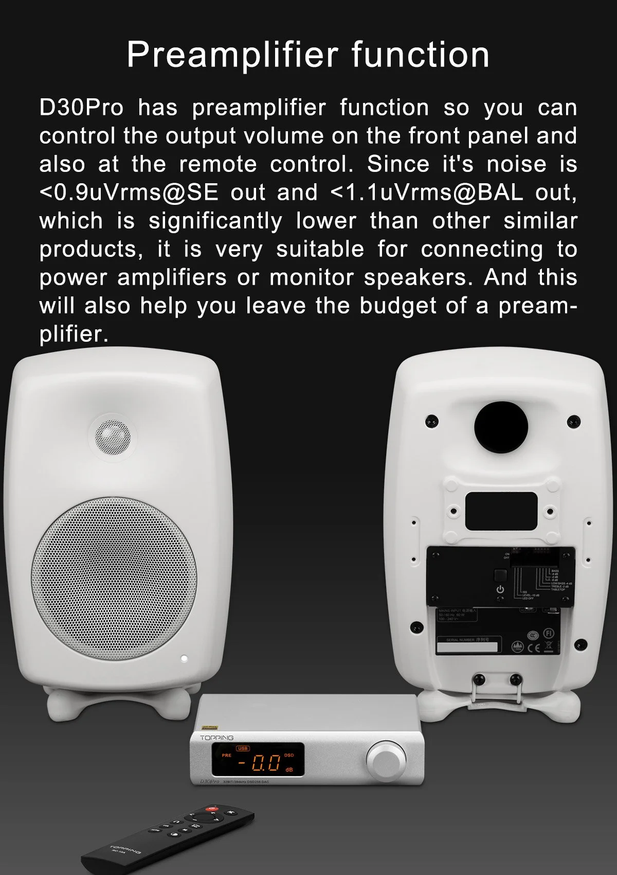 TOPPING D30 Pro Desktop DAC (Apos Certified) - Image 14