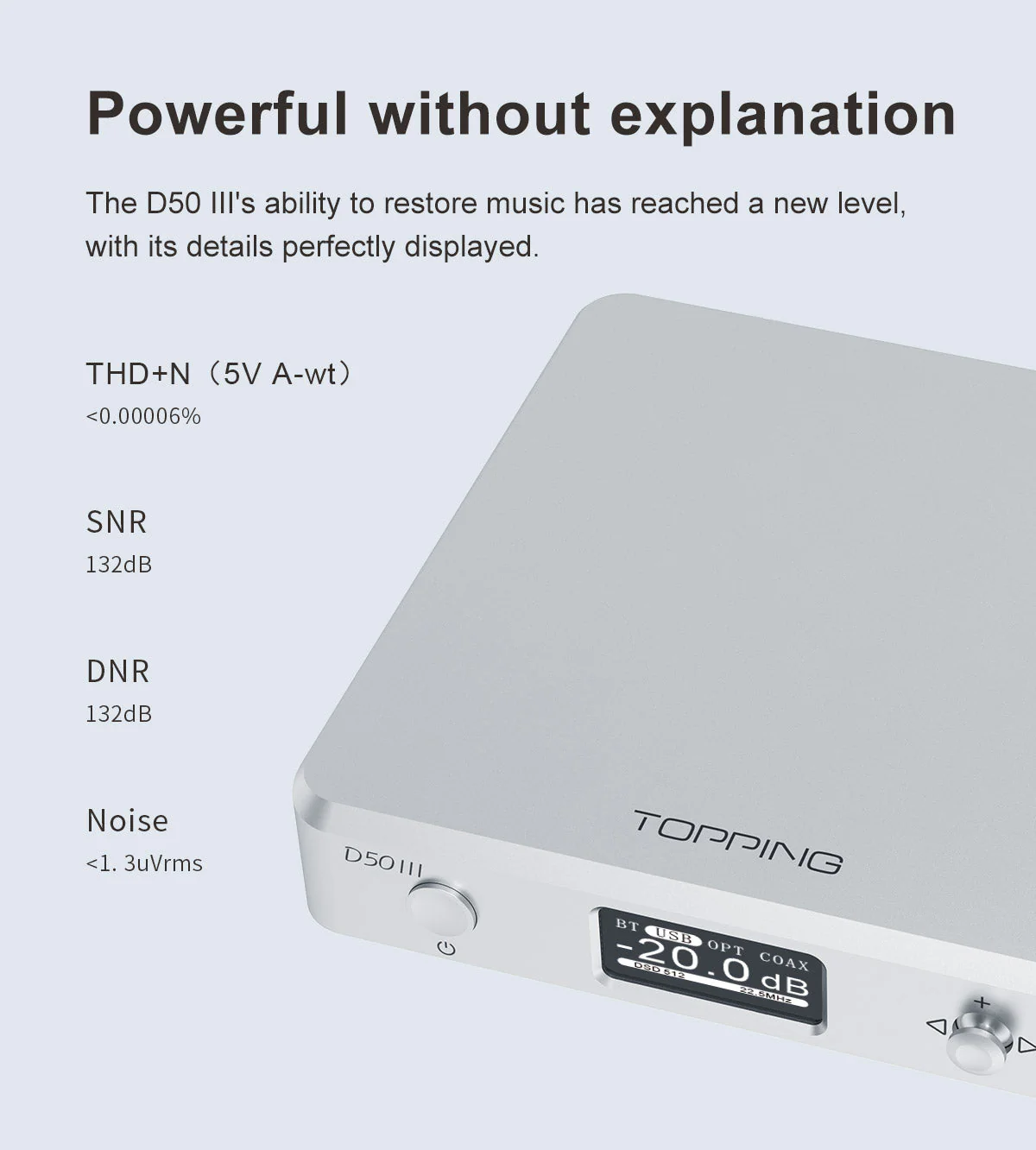 TOPPING D50 III Desktop DAC - Image 7
