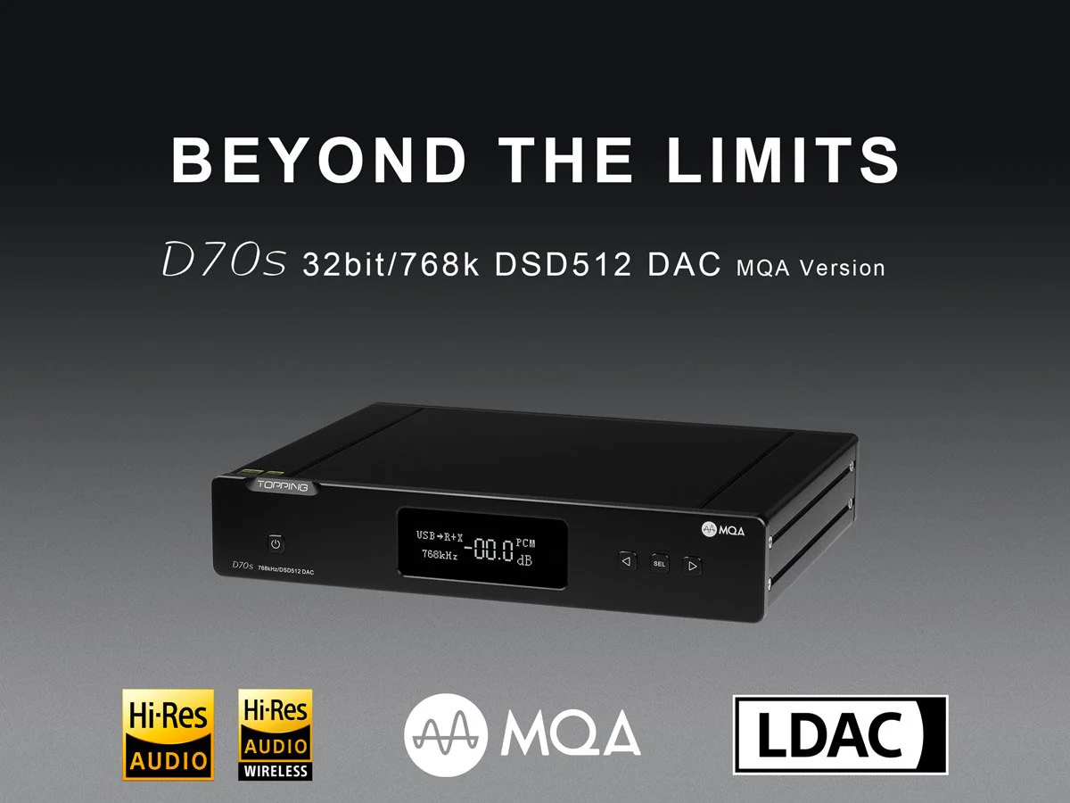 TOPPING D70s MQA DAC (Apos Certified) - Image 2