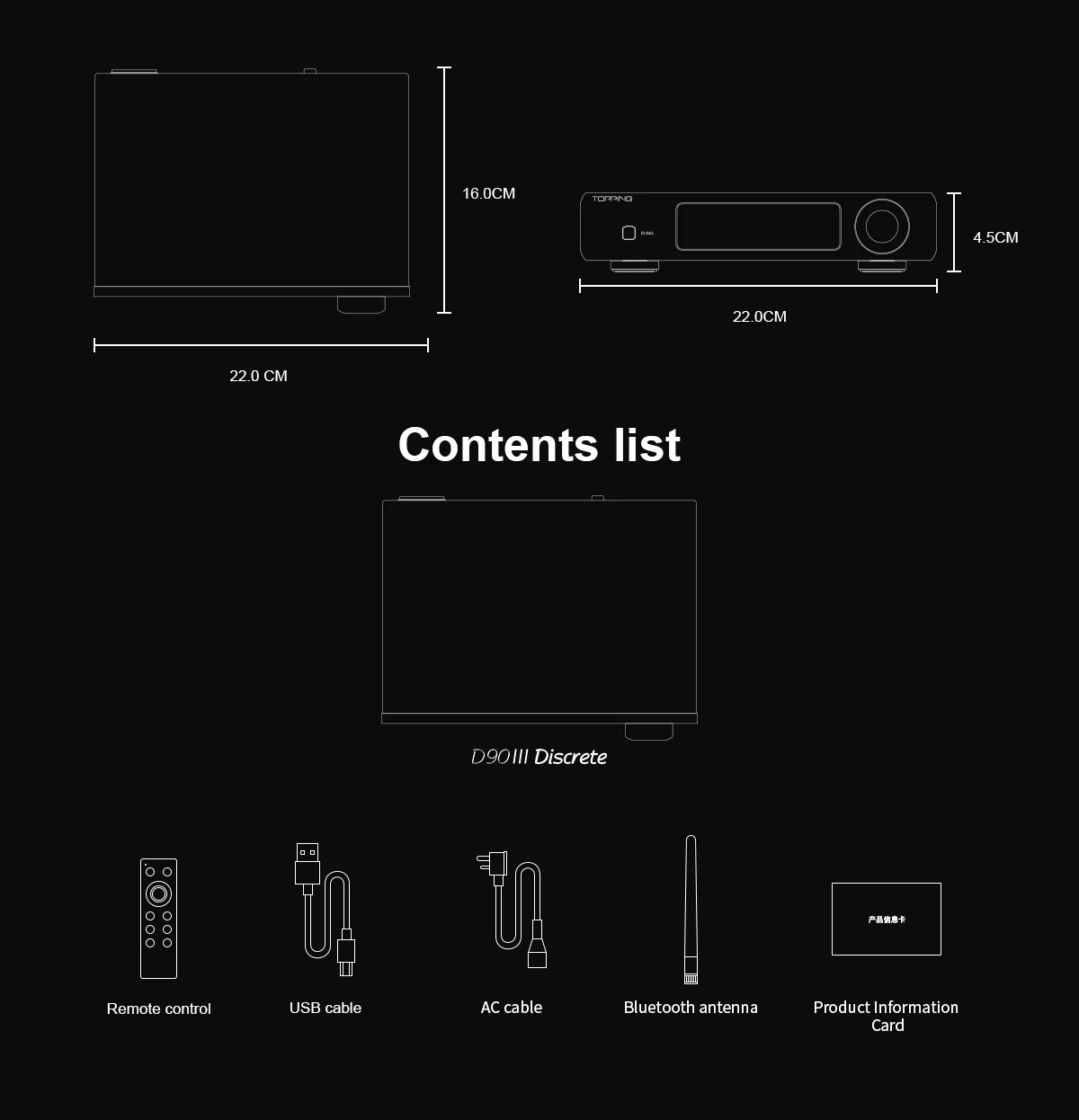 TOPPING D90 III Discrete 1-bit Fully-balanced Desktop DAC (Apos Certified) - Image 21