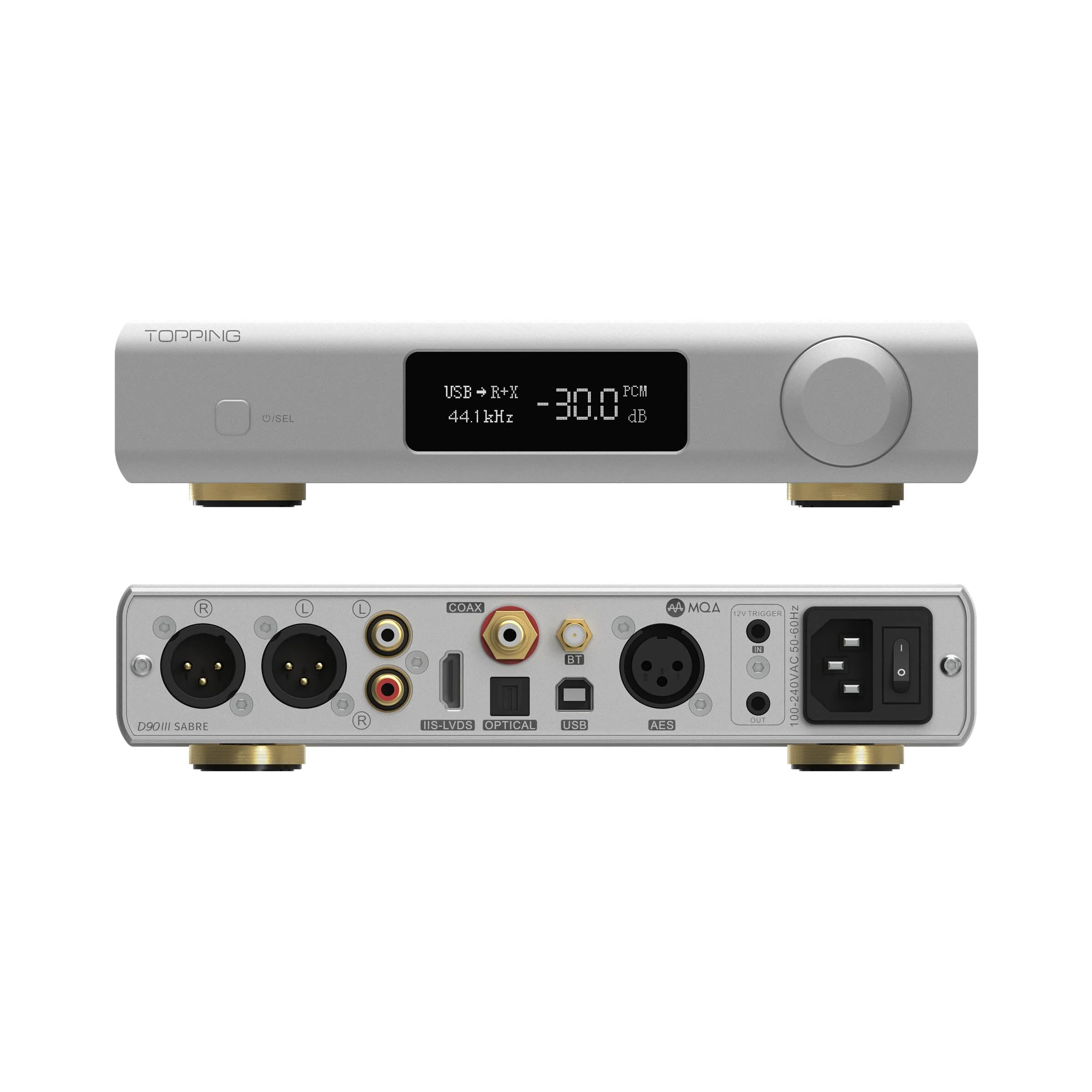 TOPPING D90 III Sabre Fully-Balanced HIFI DAC (Apos Certified) - Image 32
