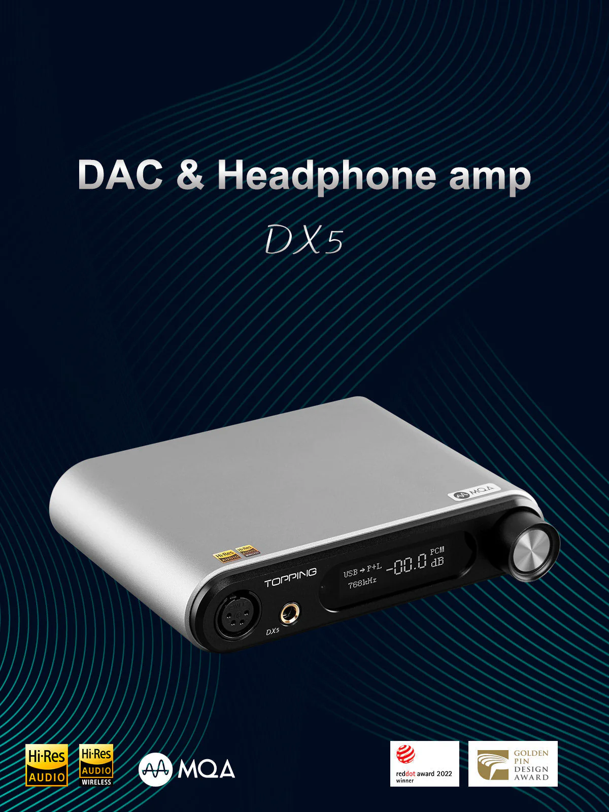 TOPPING DX5 DAC/Amp (Apos Certified) - Image 3