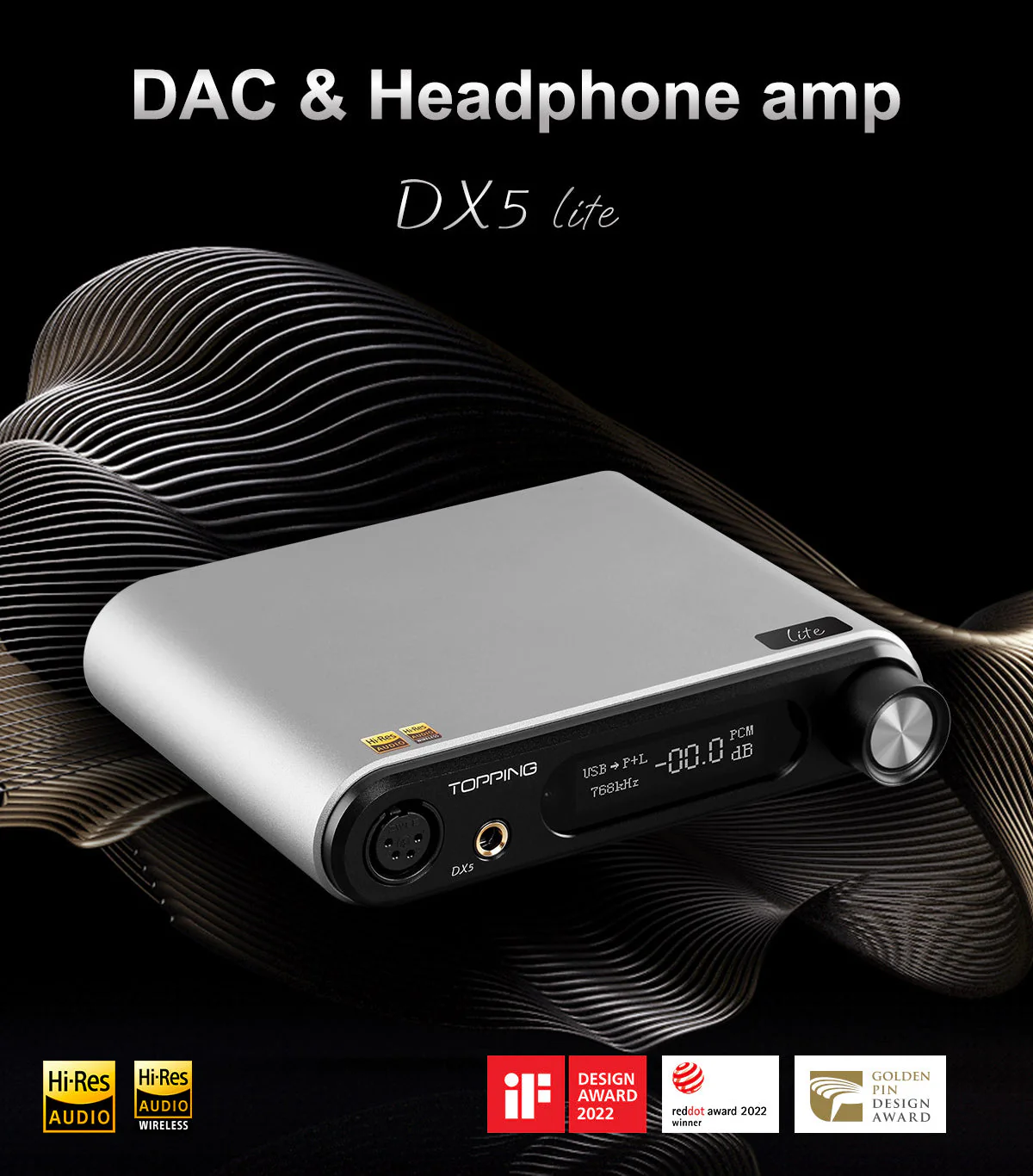 TOPPING DX5 Lite Desktop DAC/Amp (Apos Certified) - Image 3