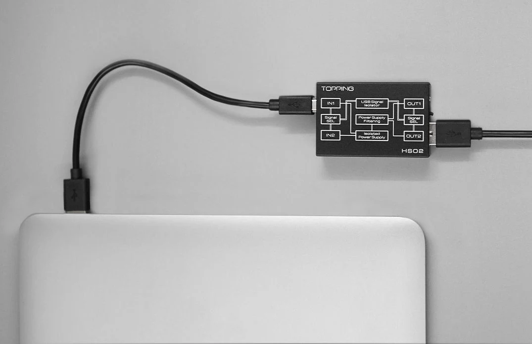 TOPPING HS02 USB2.0 Audio Isolator (Apos Certified) - Image 13