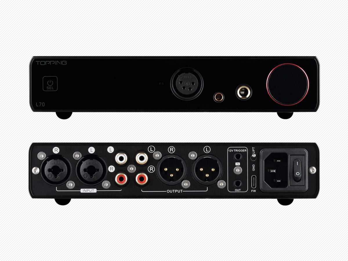 TOPPING L70 Fully Balanced NFCA Headphone Amplifier (Apos Certified) - Image 18