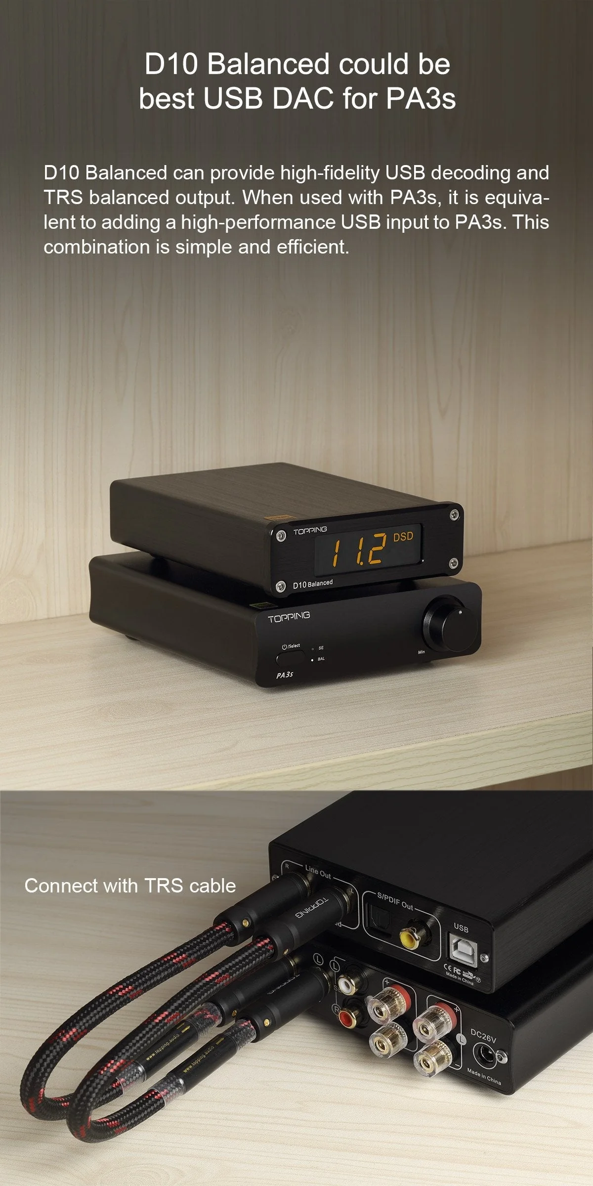 TOPPING PA3s Fully Balanced Class D Amplifier (Apos Certified) - Image 9