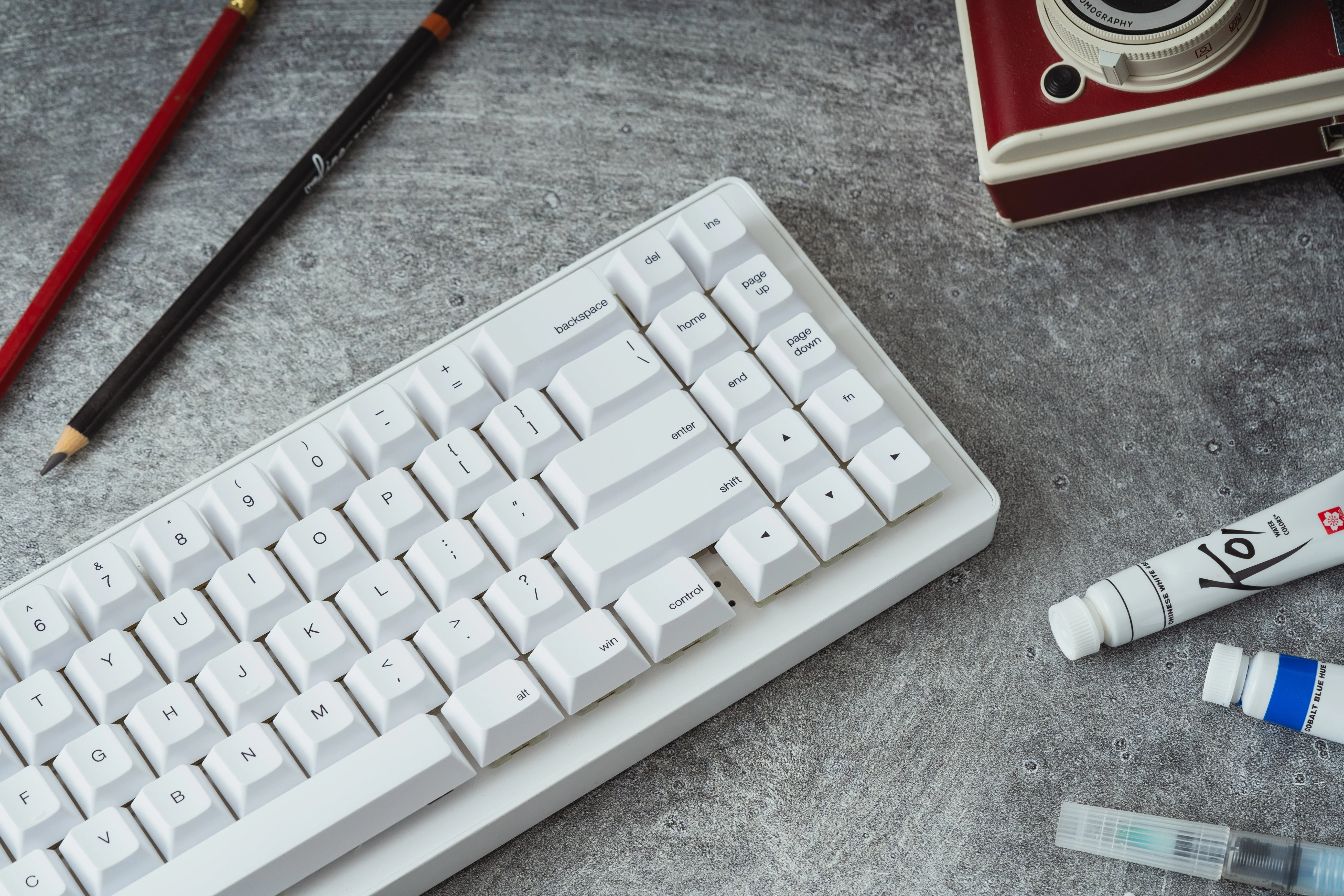WhiteFox Eclipse Mechanical Keyboard with Aluminum Low Profile Case - Image 9