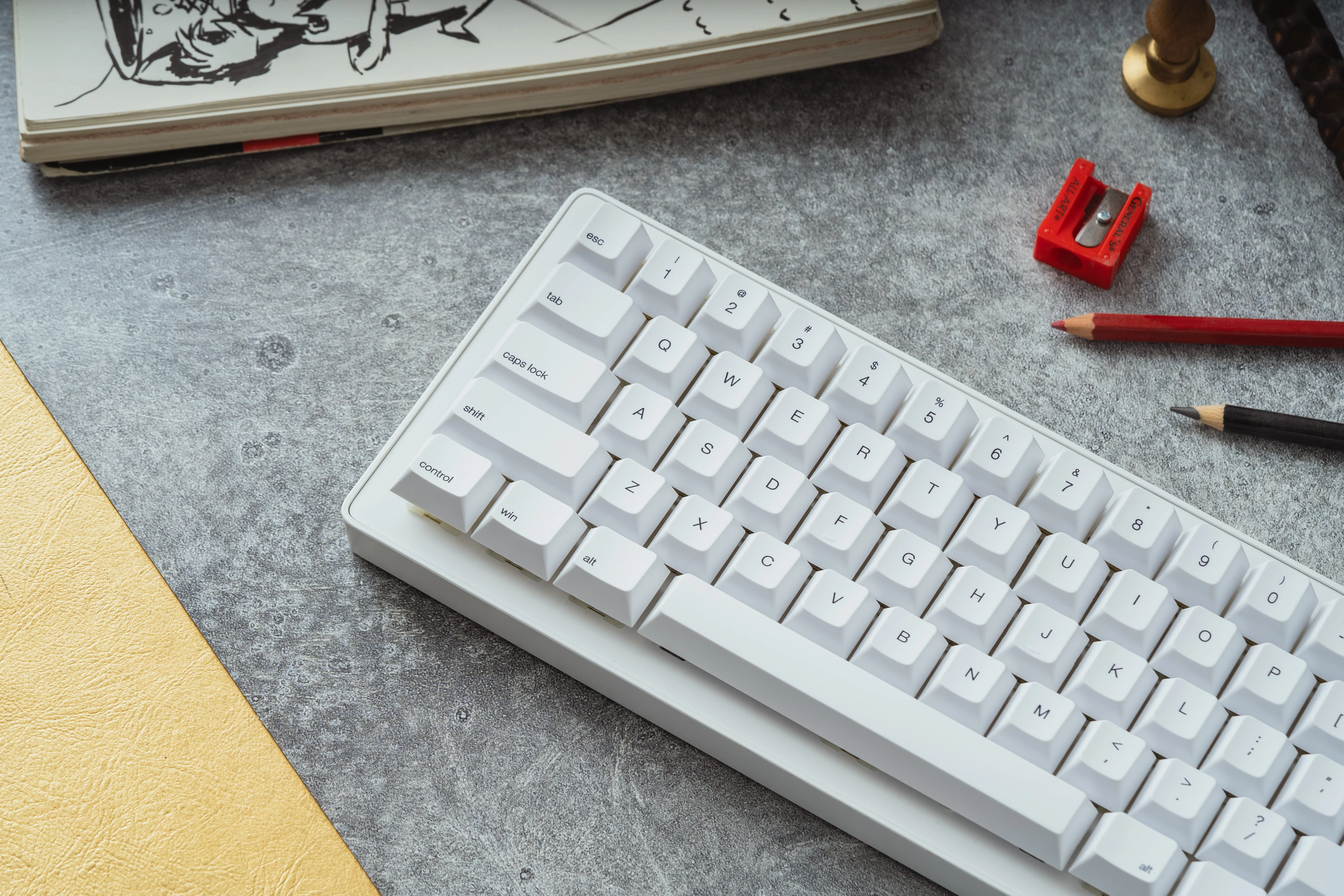 WhiteFox Eclipse Mechanical Keyboard with Aluminum Low Profile Case - Image 8