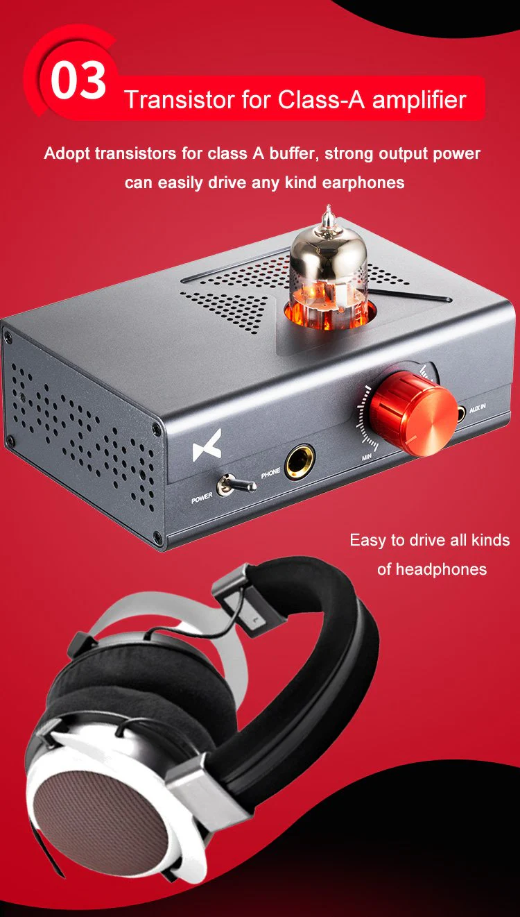 xDuoo MT-601 Tube Class-A Headphone Amplifier (Apos Certified) - Image 6
