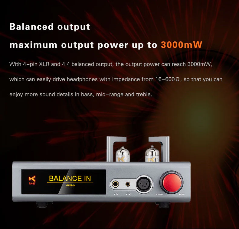 xDuoo TA-22 DAC/Tube Amp (Apos Certified) - Image 3