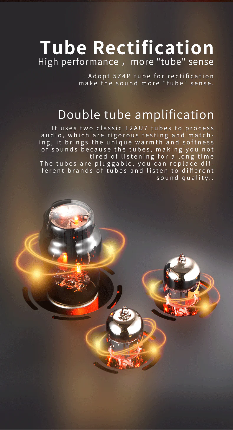 xDuoo TA-20 Plus Balanced Tube Headphone Amplifier (Apos Certified) - Image 7