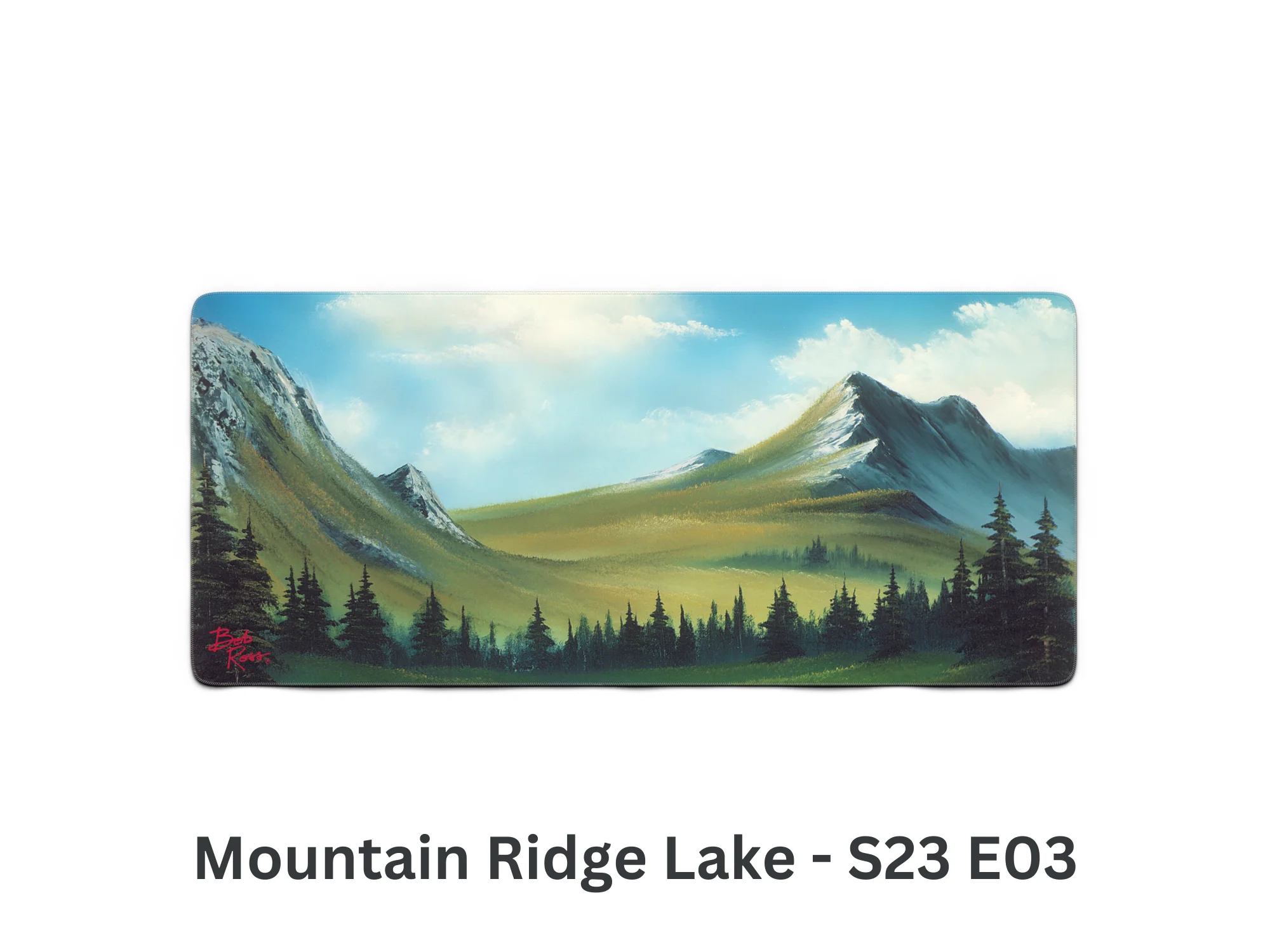 Bob Ross Deskmat - Image 6
