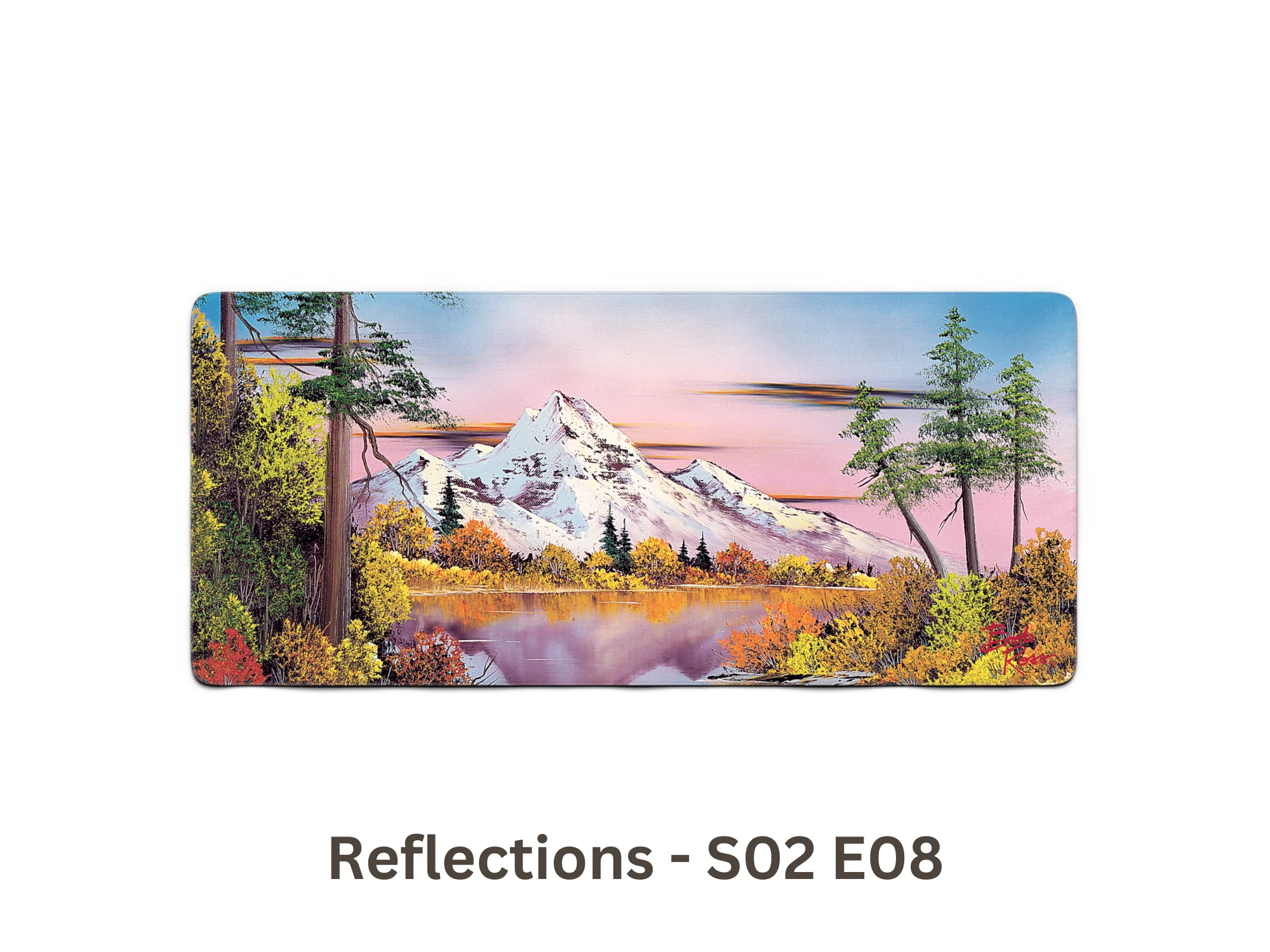 Bob Ross Deskmat - Image 8