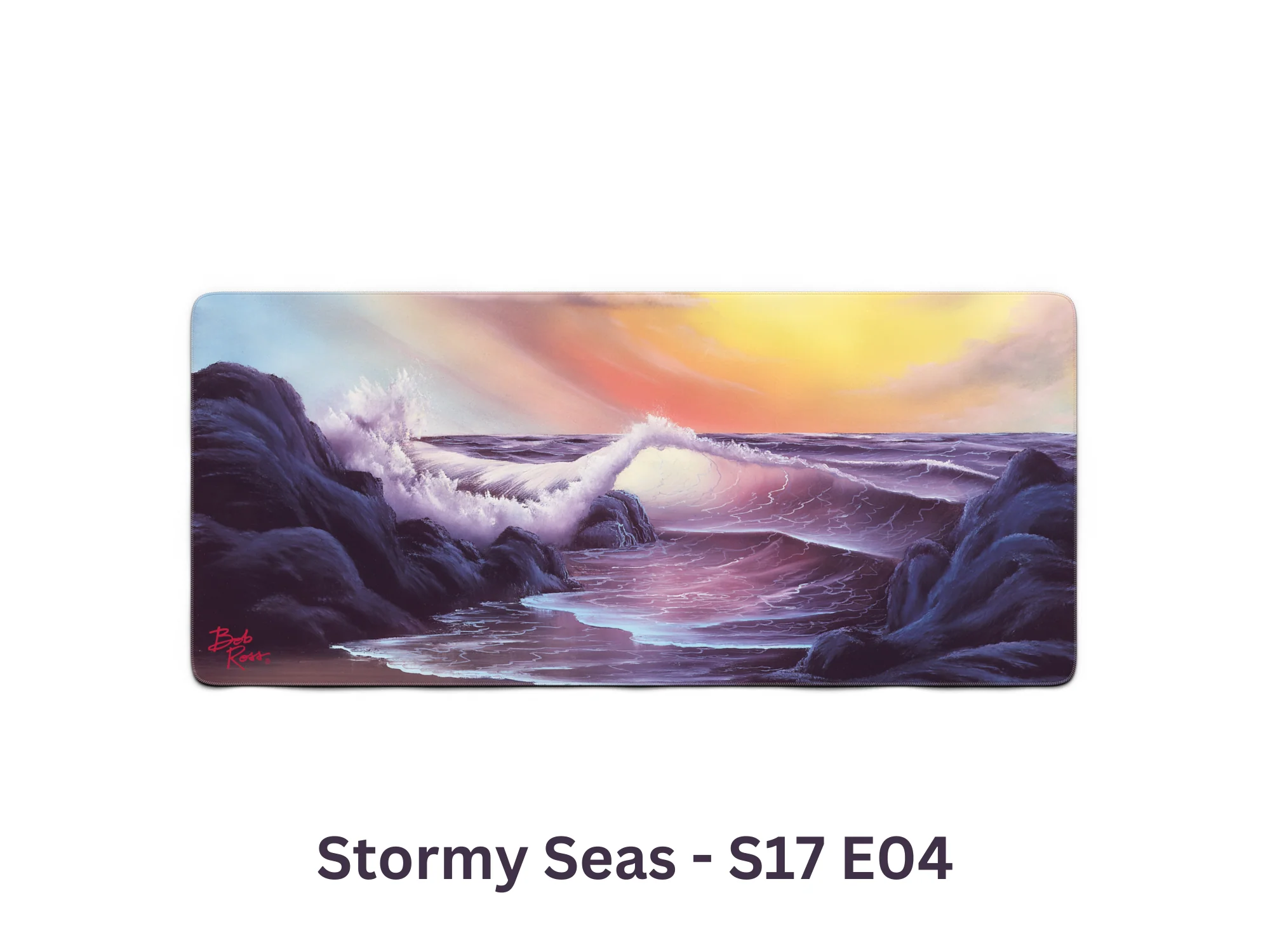 Bob Ross Deskmat - Image 9