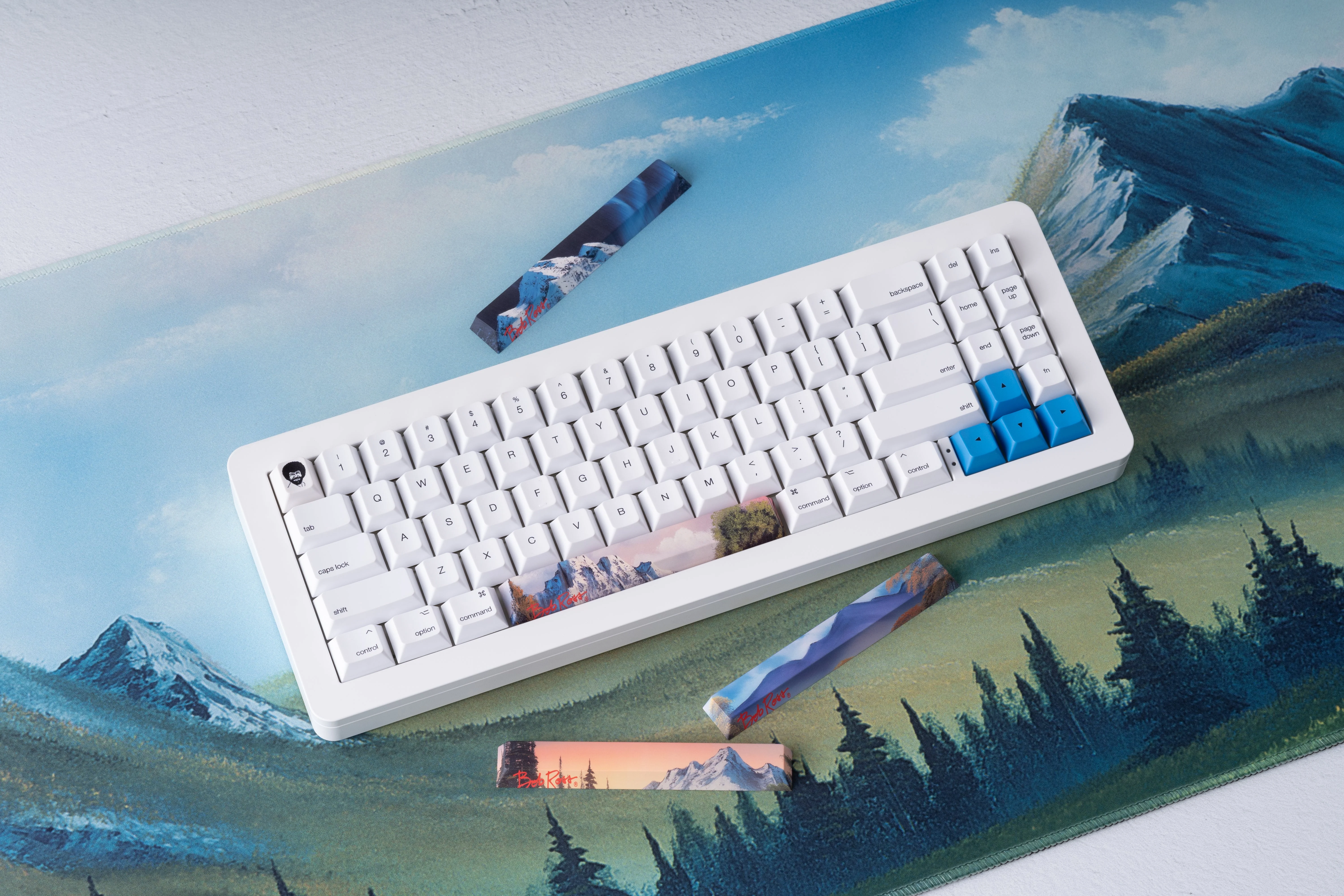 Apos x Bob Ross Panoramic Scenic Keycaps - Image 7