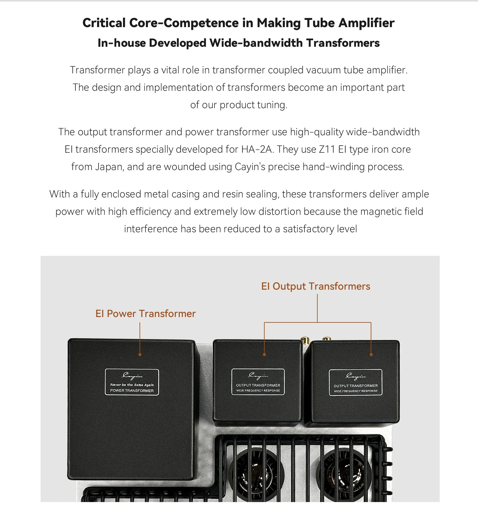Cayin HA-2A Desktop Tube Headphone Amplifier - Image 4