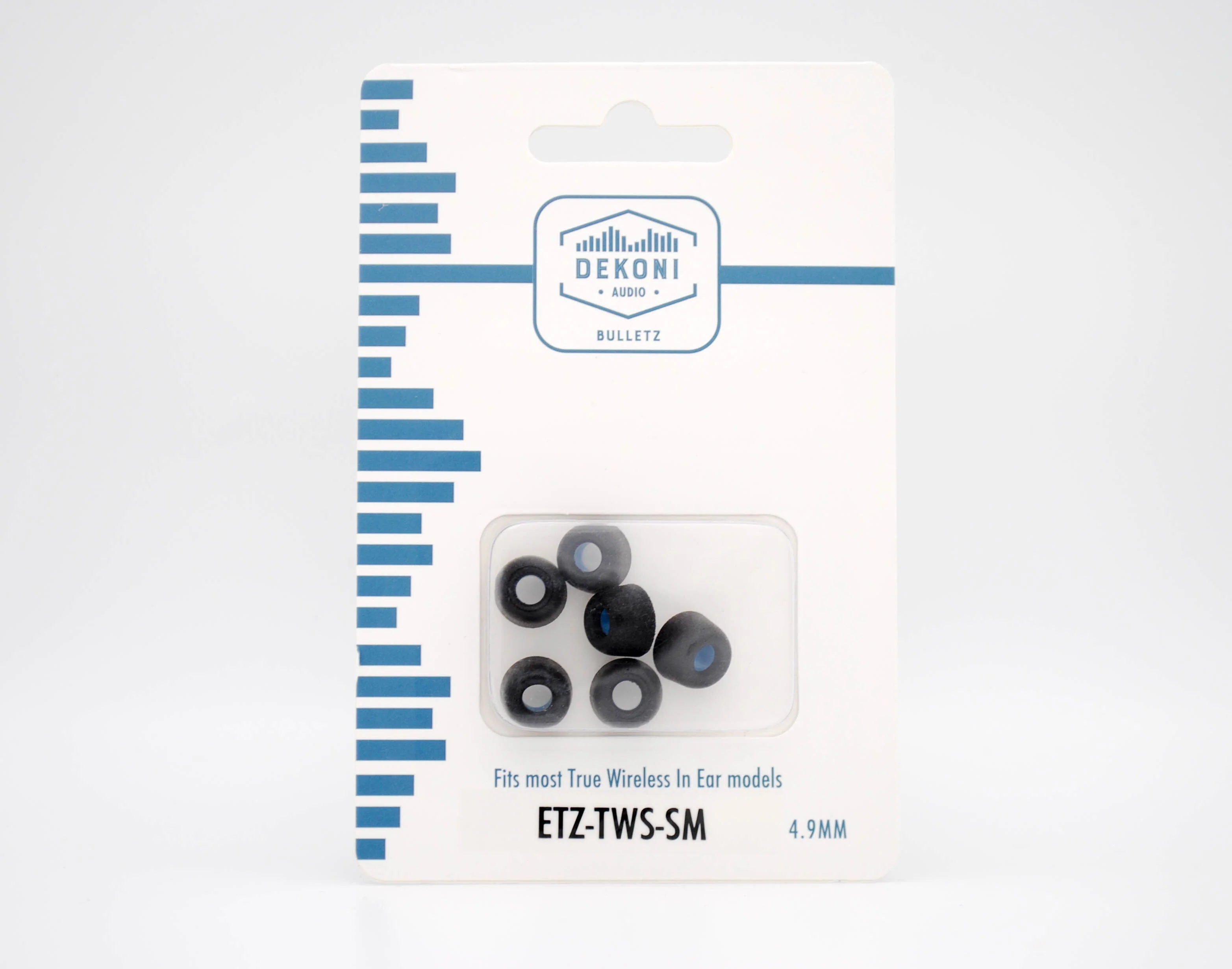 Dekoni Audio ETZ-TWS Premium Memory Foam Isolation Earphone Tips True Wireless - Image 3