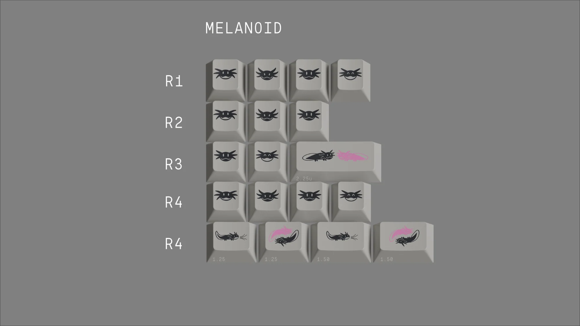 ePBT Axolotls Keycap Set - Image 19