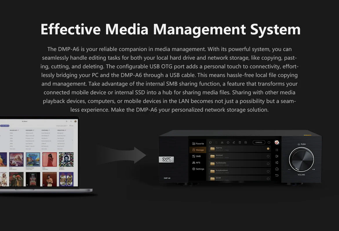 Eversolo DMP-A6 Master Edition Network Streamer & DAC - Image 14