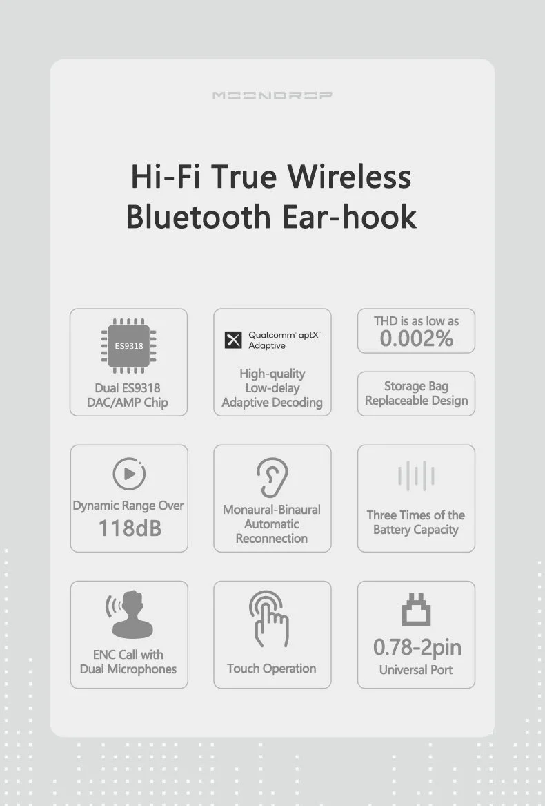 EVO Dual ES9318 Bluetooth Ear-Hooks - Image 3