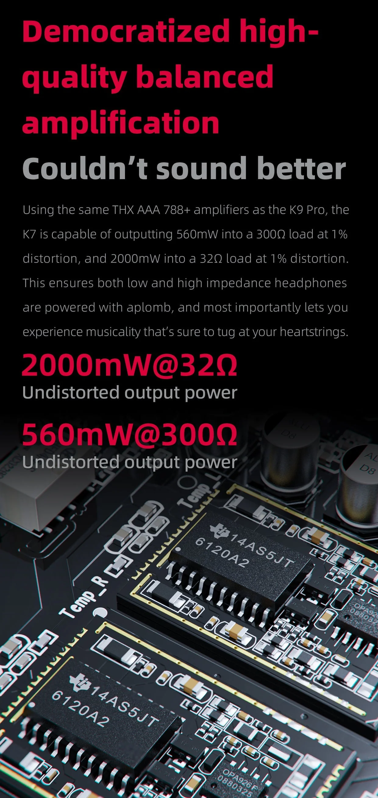 FiiO K7 Balanced Headphone DAC/Amp - Image 6
