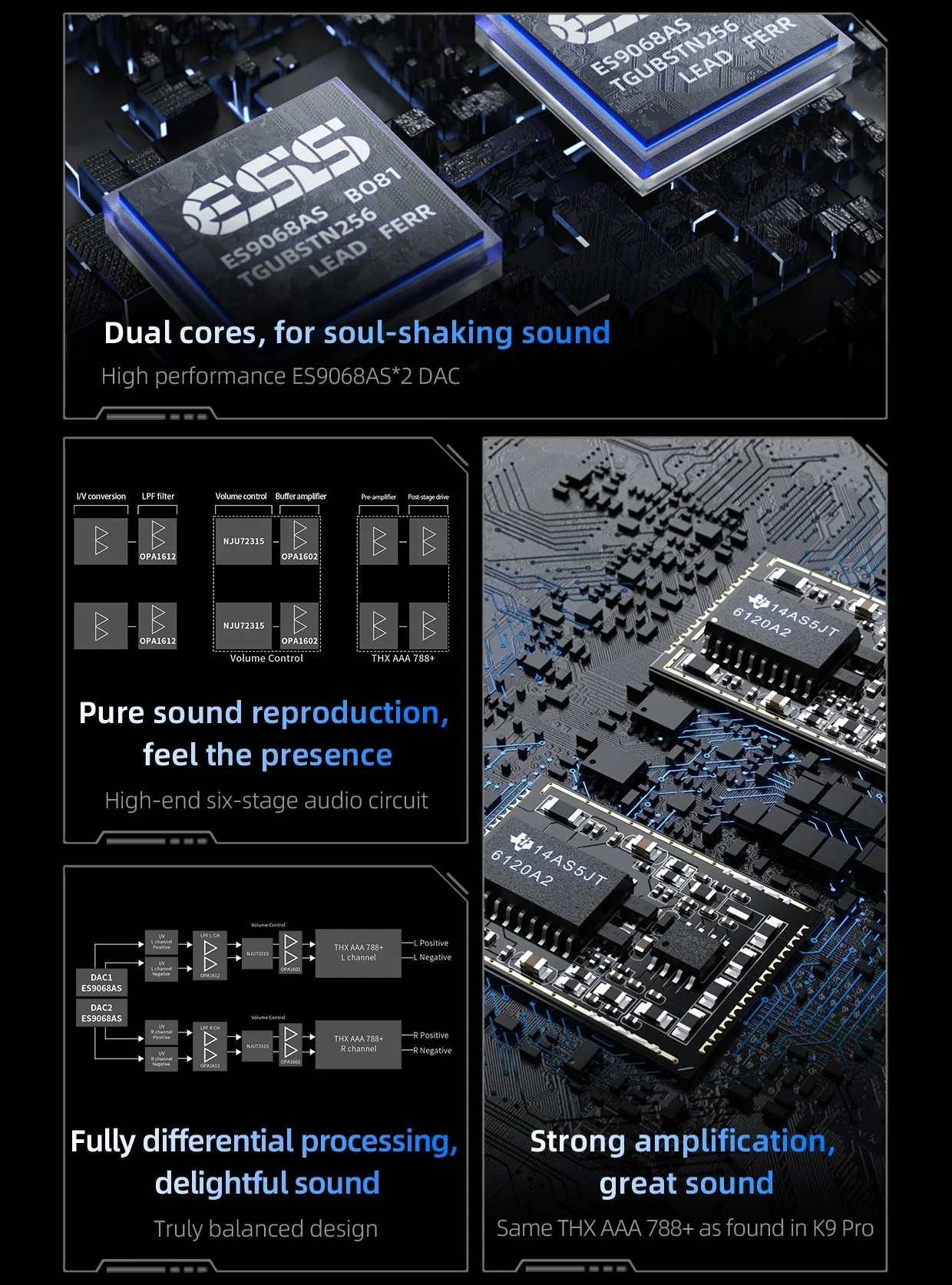FiiO K9 Desktop DAC/Amp - Image 3