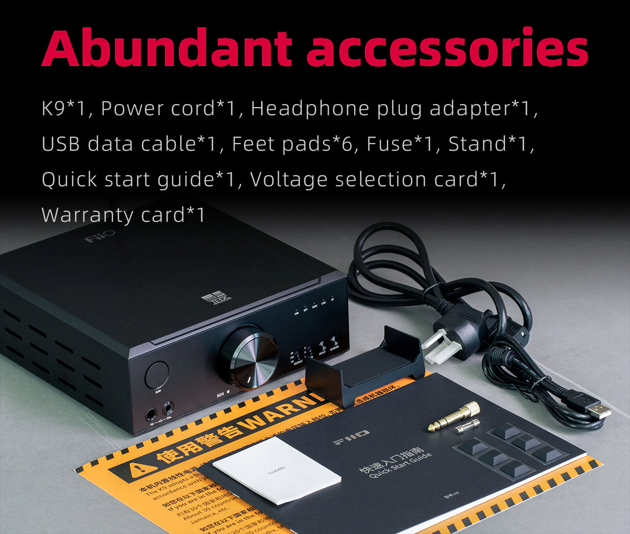 FiiO K9 Desktop DAC/Amp - Image 32