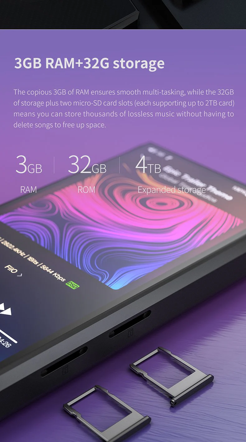 FiiO M11 Lossless Portable Music Player - Image 13