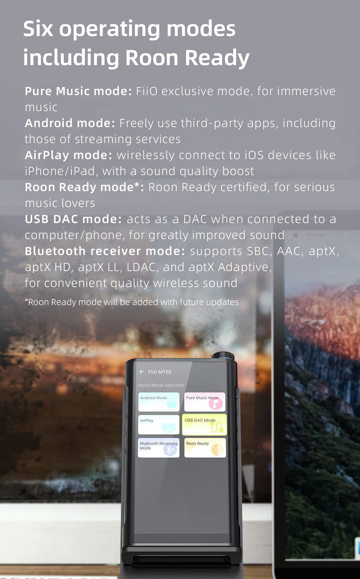 FiiO M15s Portable Hi-Res Lossless Music Player - Image 9
