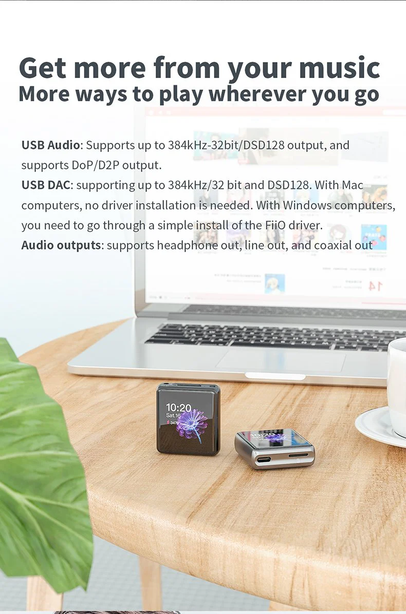 FiiO M5 Ultra-Portable High-Resolution Audio Player - Image 7
