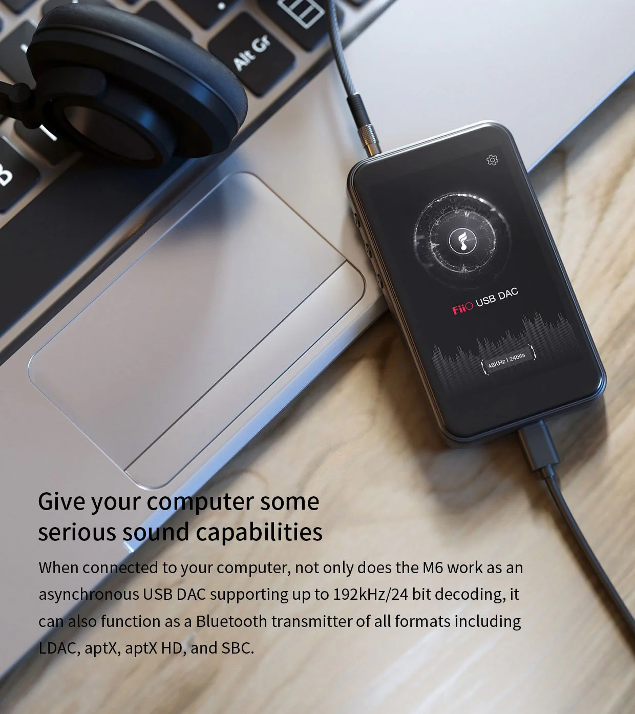 FiiO M6 Portable High-Resolution Lossless Music Player - Image 8