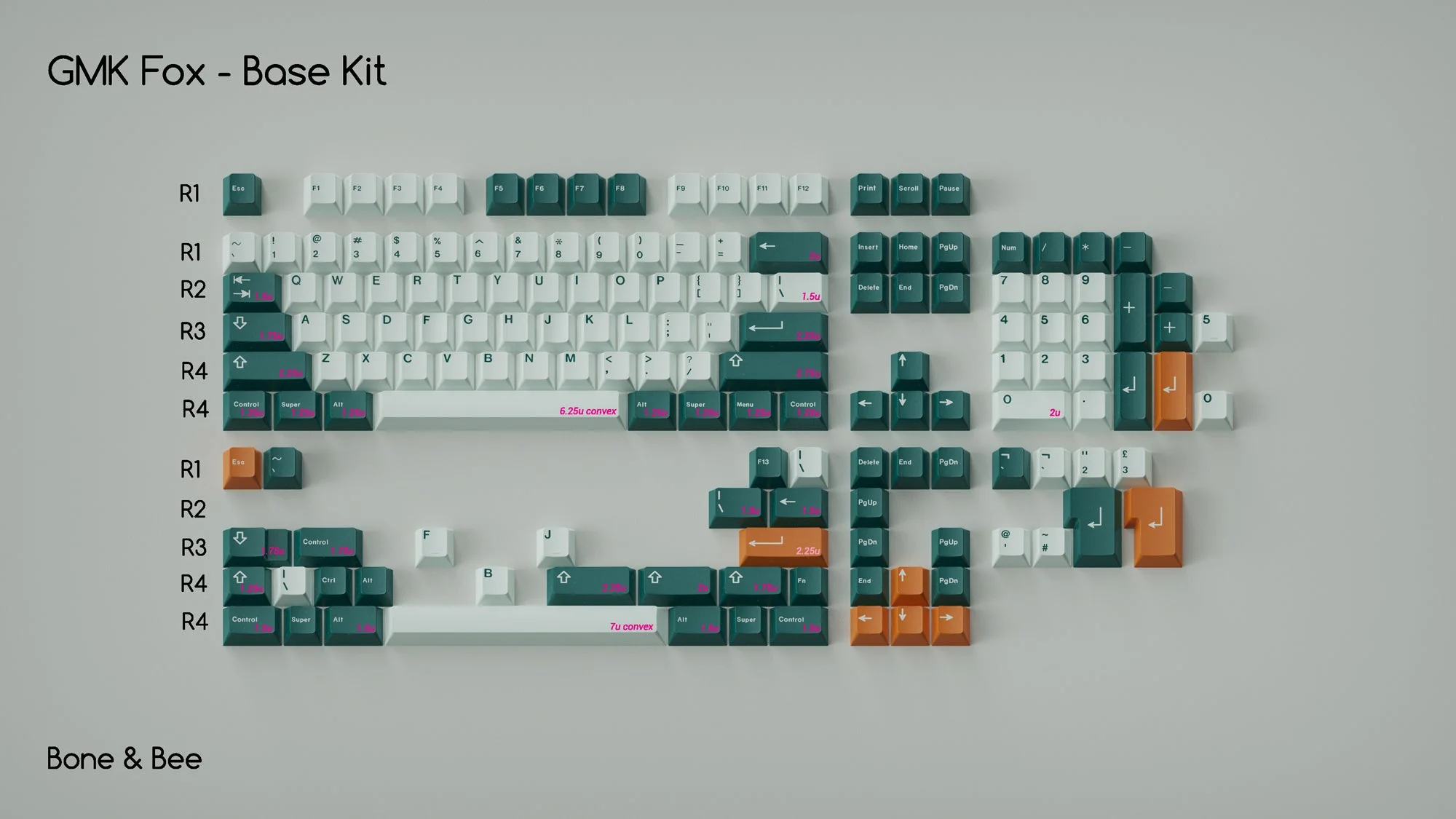 GMK Fox Keycap Set - Image 18