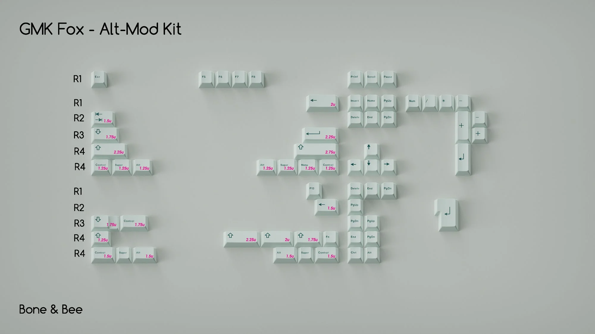 GMK Fox Keycap Set - Image 19