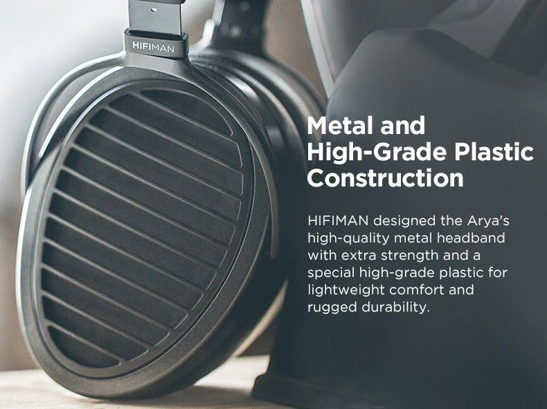 HIFIMAN Arya Planar Magnetic Headphone - Stealth Magnet Version - Image 10