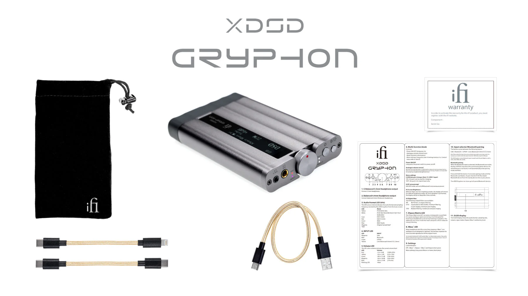 iFi xDSD Gryphon Portable DAC/Amp - Image 27